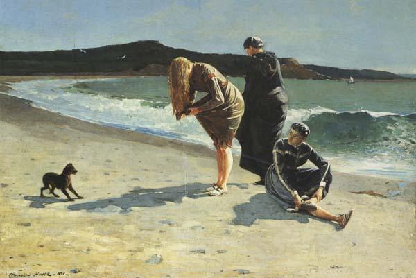 Winslow Homer Eaglehead,Manchester,Massachusetts (High Tide:The Bathers) (mk44) Germany oil painting art